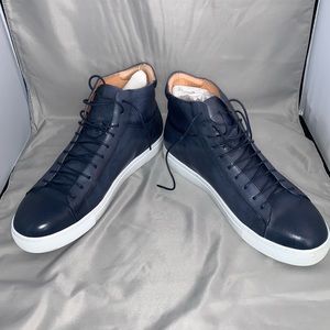 Zanzara Zaugg Men’s blue leather sneaker - NIB